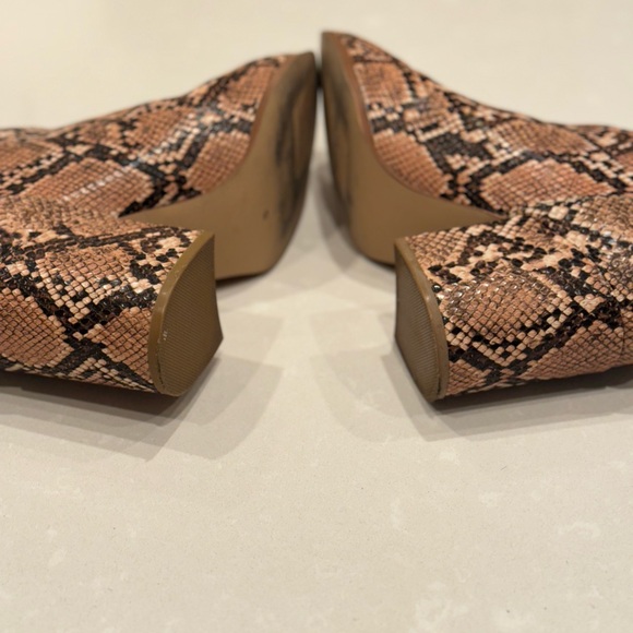 Steve Madden Snakeskin Booties - Picture 2 of 8